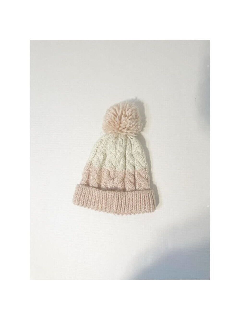 Kids Pink and White Hat